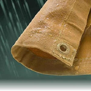 Tan Canvas Tarpaulin 18oz Water Resistant Canvas Cover