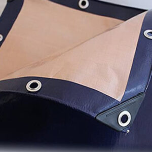 Extra Heavy duty Blue And Beige 350gsm Tarpaulin