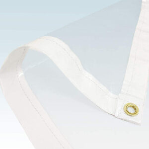 Heavy Duty Glass Clear Tarpaulins 320gsm Waterproof Tarp