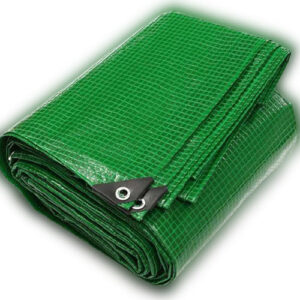 Waterproof Green Mono Cover Tarpaulin 170gsm