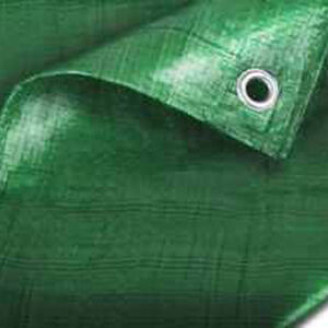 Green Tarpaulin Sheet 80gsm Lightweight Tarp cover
