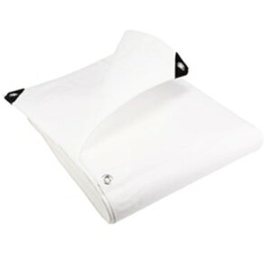 Heavy duty White Tarpaulin Sheet 200gsm