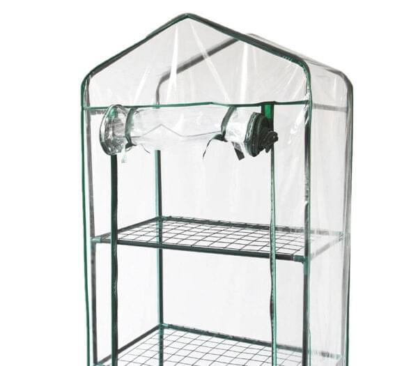 Mini Greenhouse 4 Tier with Plastic Cover - Image 3